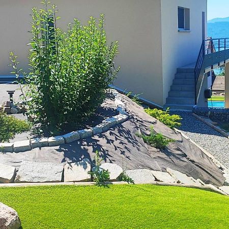 Chambre Vue Lac Av Piscine Prunières Exterior foto
